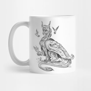 Furry Dragon Mug